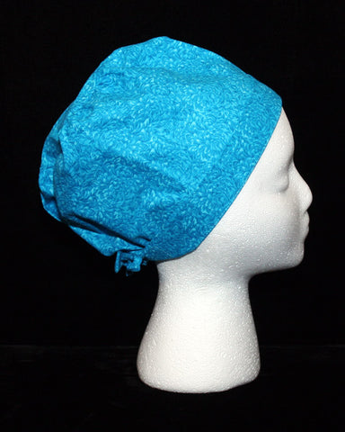 Bright Blue Floral Design