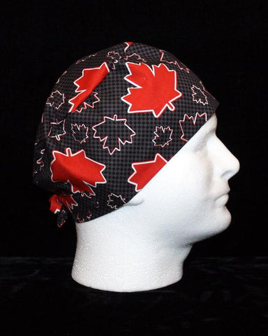 MENS - Black and Red Maple Leafs