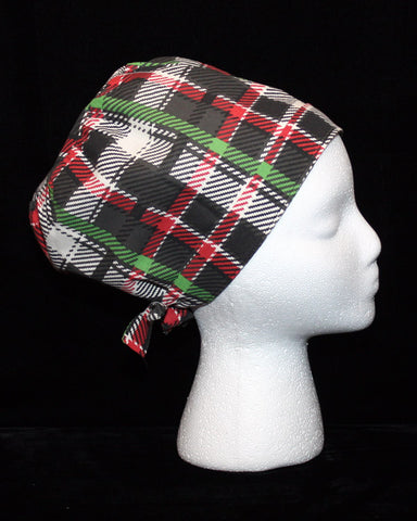Green, Red and Black Plaid