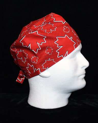 MENS - Red and White Maple Leaves